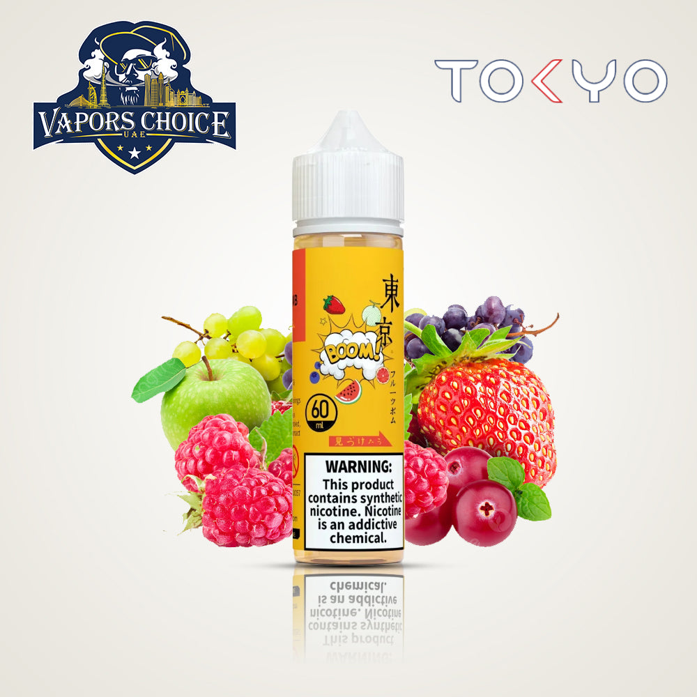 TOKYO E-Juices E-Liquids 60ML Iced Fruit Bomb UAE Abu Dhabi